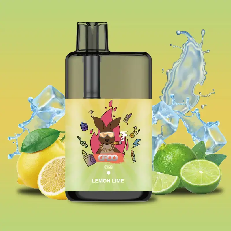 Groo Max Lemon Lime Vape – 10000 Puffs Rechargeable Disposable