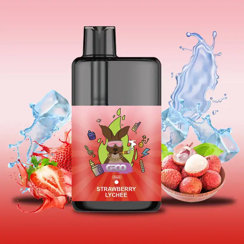 Groo Max Strawberry Lychee Vape – 10000‑Puff Disposable Vape Australia