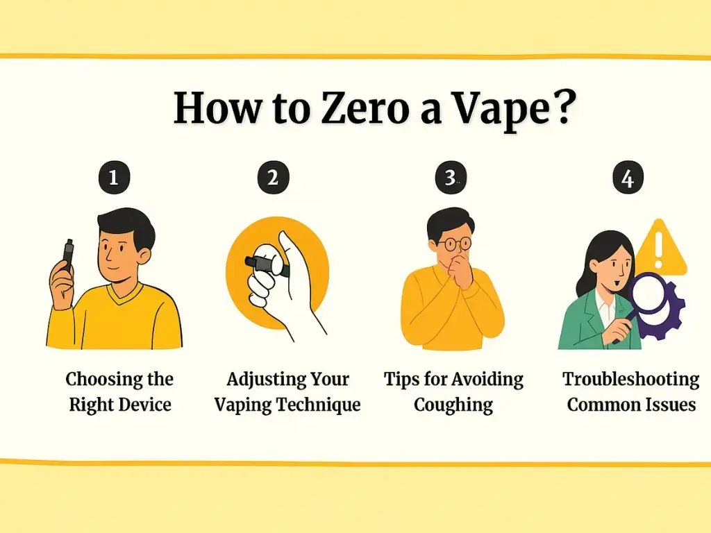 how to zero a vape