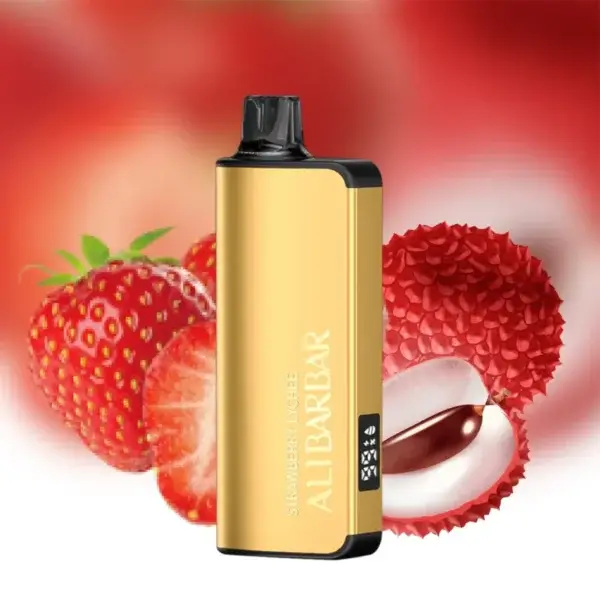 ALIBARBAR INGOT 9000 PUFFS – Strawberry Lychee